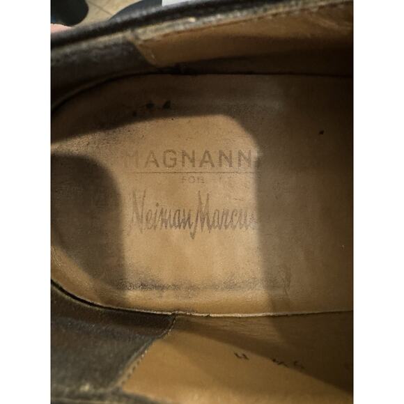 Magnanni for Neiman Marcus Size 9.5 M Brown Buckle Loafers, 18120, Made in Spain main image 8
